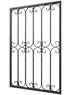 Кованая решетка №213
