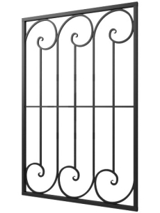 Кованая решетка №235