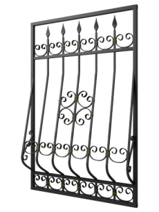 Кованая решетка №215