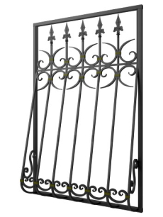Кованая решетка №303