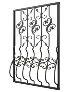 Кованая решетка №205