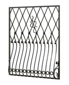 Кованая решетка №19