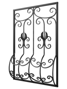 Кованая решетка №202